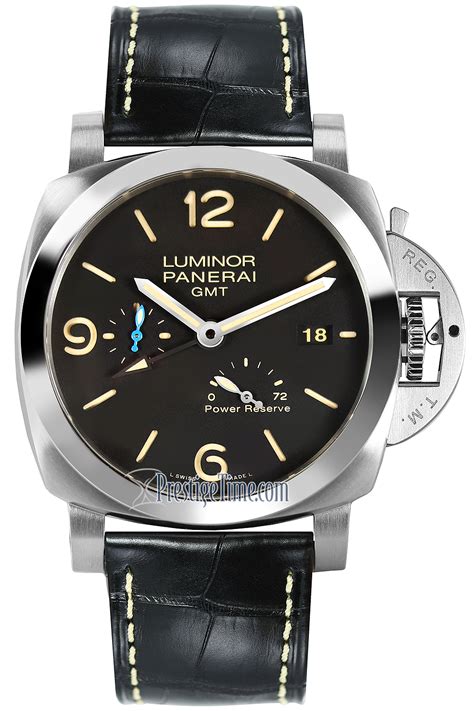 panerai luminor power reserve 44mm titanium|Introducing The Panerai Luminor 1950 10 Days GMT.